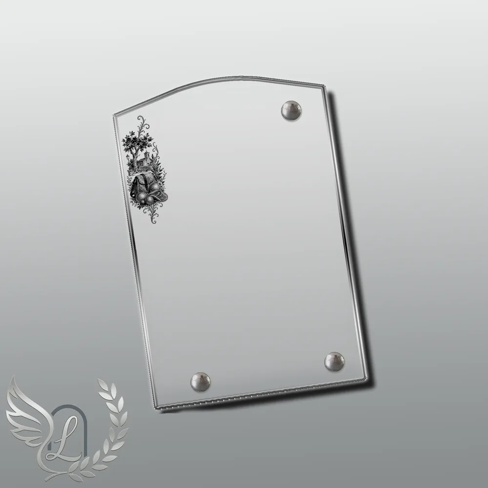 Plaque Stèle Pétanque nue motif 03