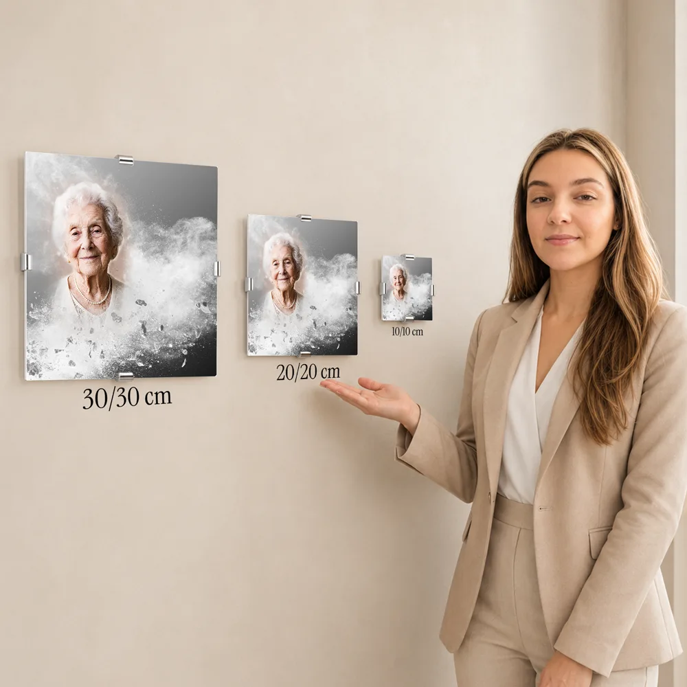 Cadre photo souvenir — service complémentaire Ange