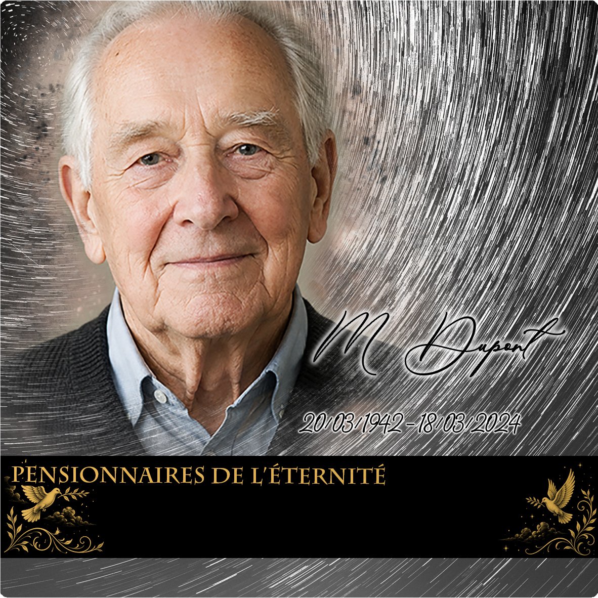 Plaque Carré Colombe effet Pastel, ambiance complète portrait + fond