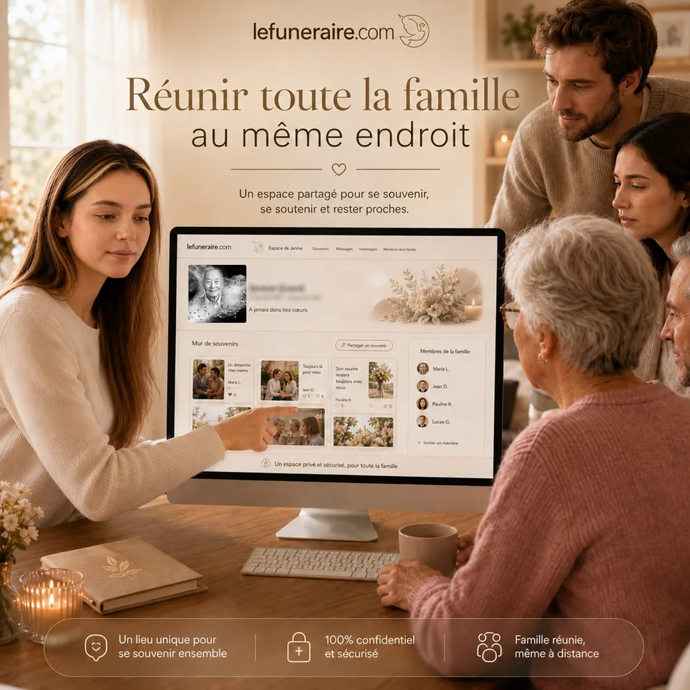 Espace famille privé — service complémentaire Arbre de vie
