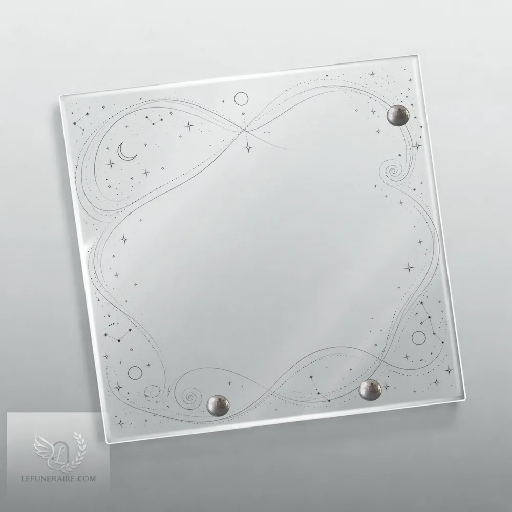 Plaque Carré Infini nue motif 02