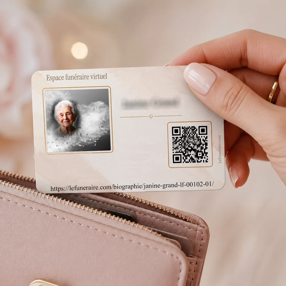 Carte souvenir QR — service complémentaire Infini