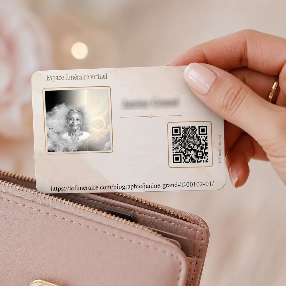 Carte souvenir QR — service complémentaire Infini