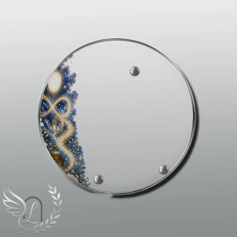 Plaque Circulaire Infini nue motif 01