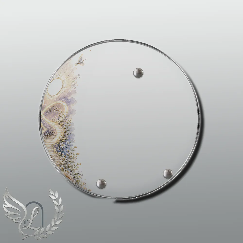 Plaque Circulaire Infini nue motif 02