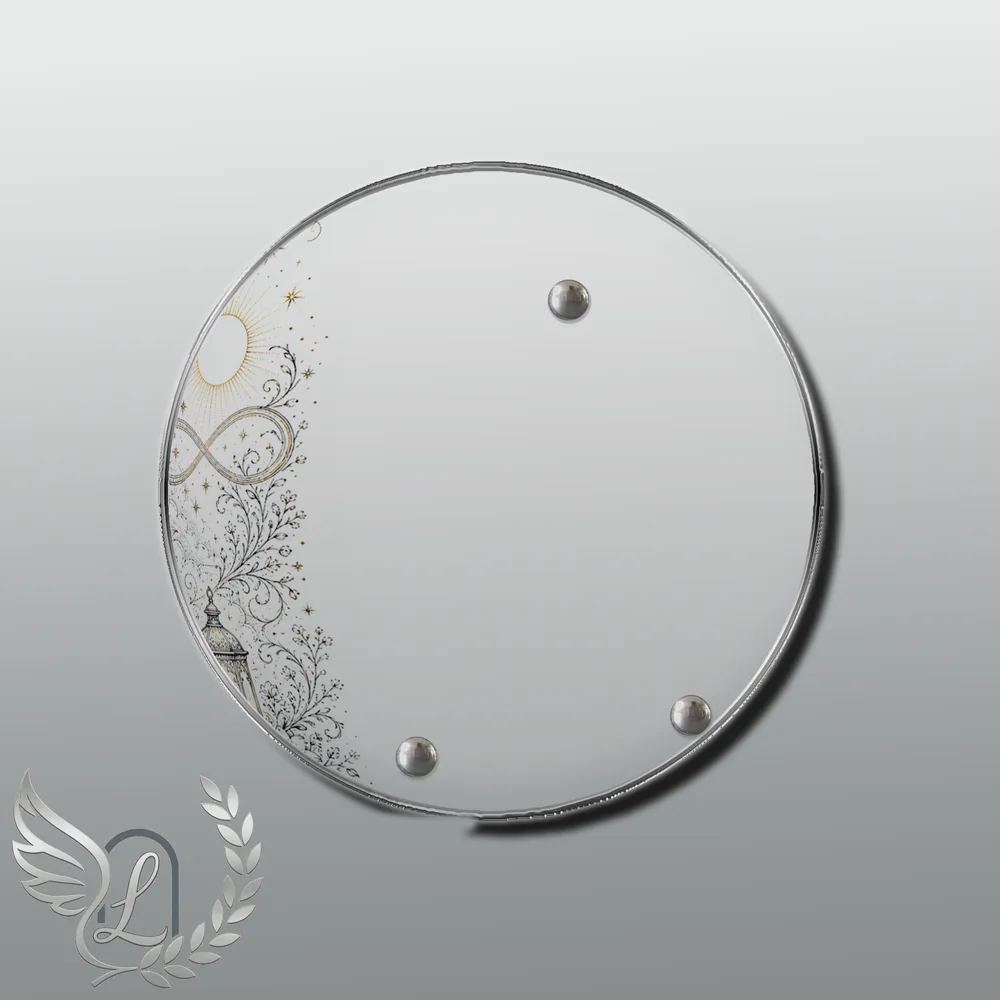 Plaque Circulaire Infini nue motif 03