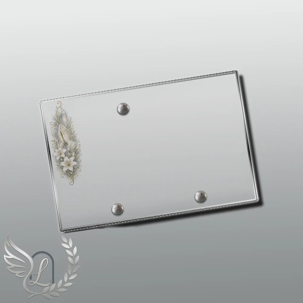 Plaque Panoramique Mains jointes nue motif 01