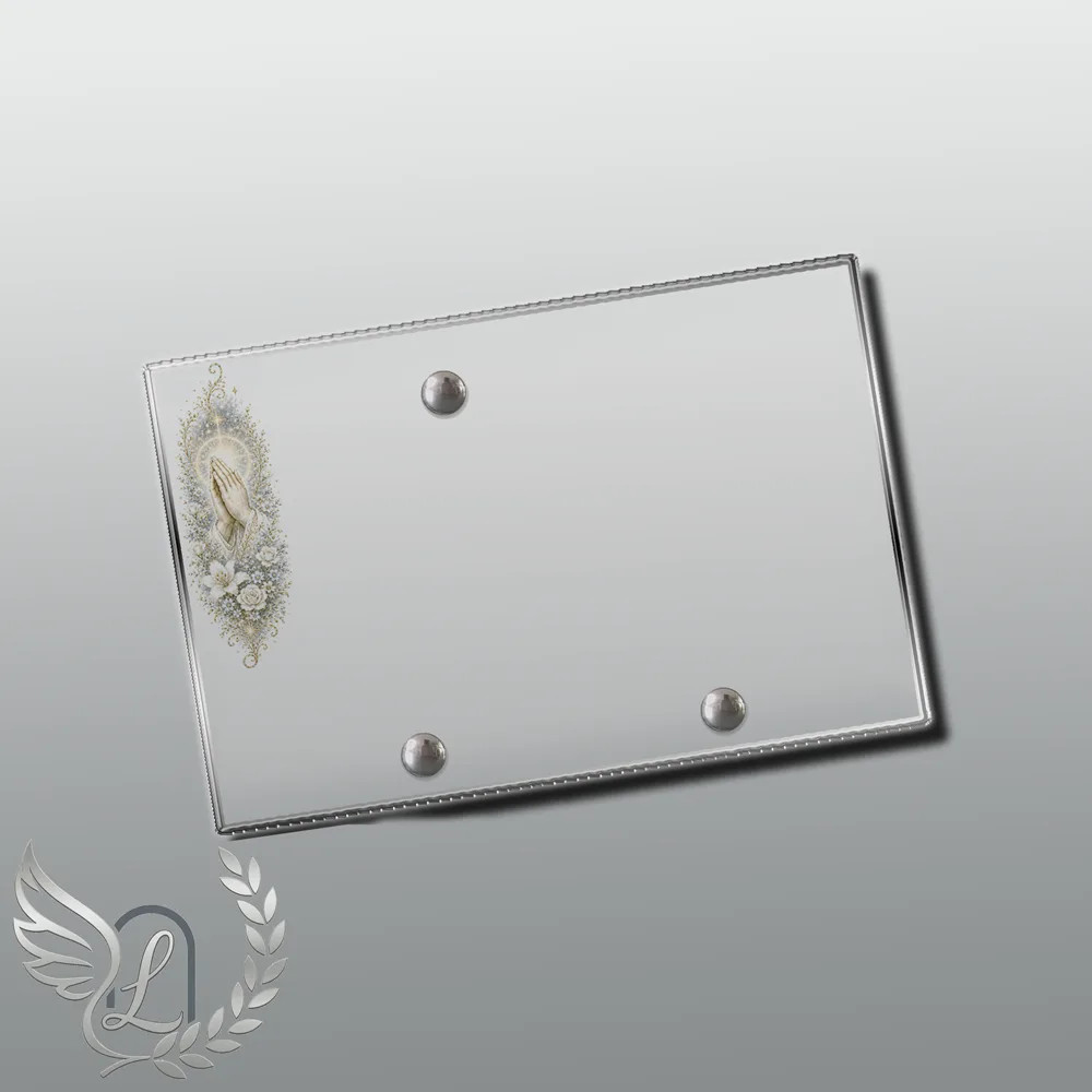 Plaque Panoramique Mains jointes nue motif 02