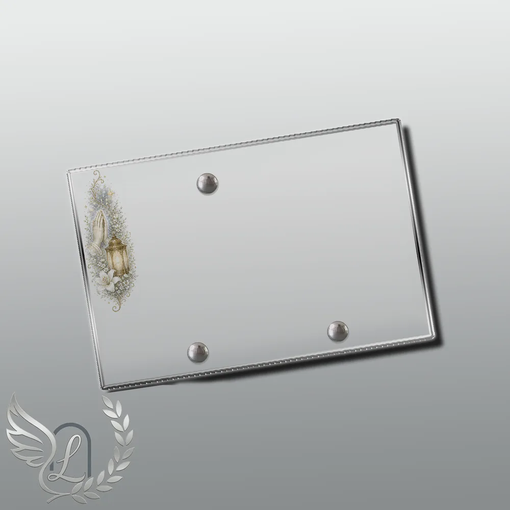 Plaque Panoramique Mains jointes nue motif 03