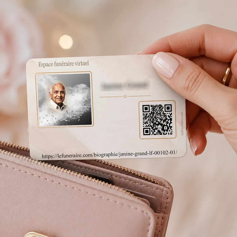 Carte souvenir QR — service complémentaire Couple