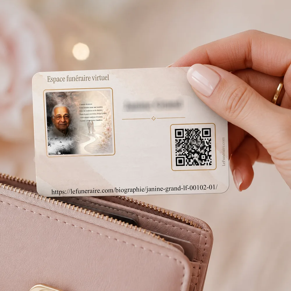 Carte souvenir QR — service complémentaire Couple