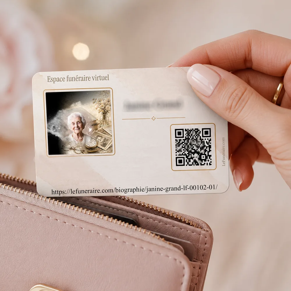 Carte souvenir QR — service complémentaire Grands-parents