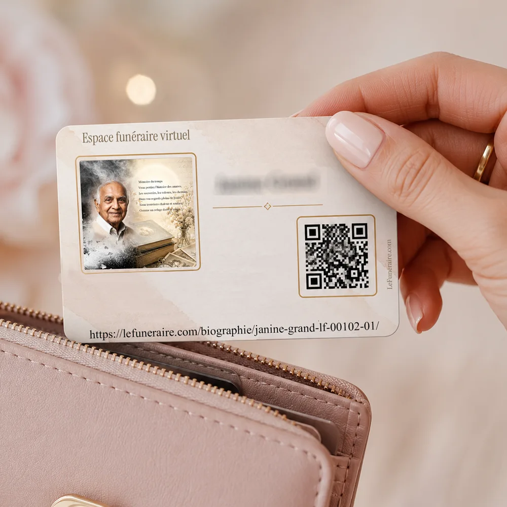 Carte souvenir QR — service complémentaire Grands-parents